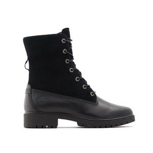 TIMBERLAND Jayne Teddy Fleece Fold Down Ankle Boots